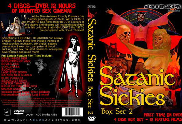 Satanic Sickies Box Set Vol. 2 | Alpha Blue Archivesâ€”Vintage Adult Cinema